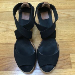 Tory Burch wedge sandals
